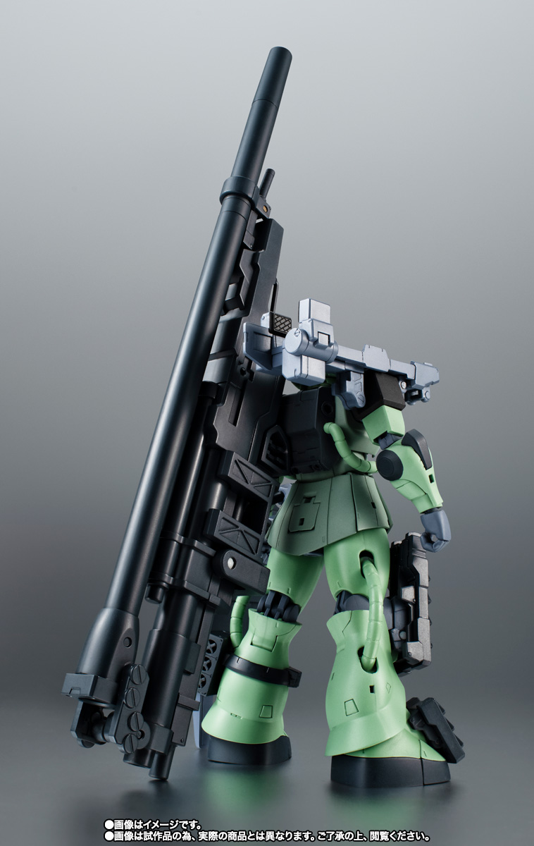 ROBOT魂 ＜SIDE MS＞ MS-06F ザクII (砲手用) ver. A.N.I.M.E. | 商品
