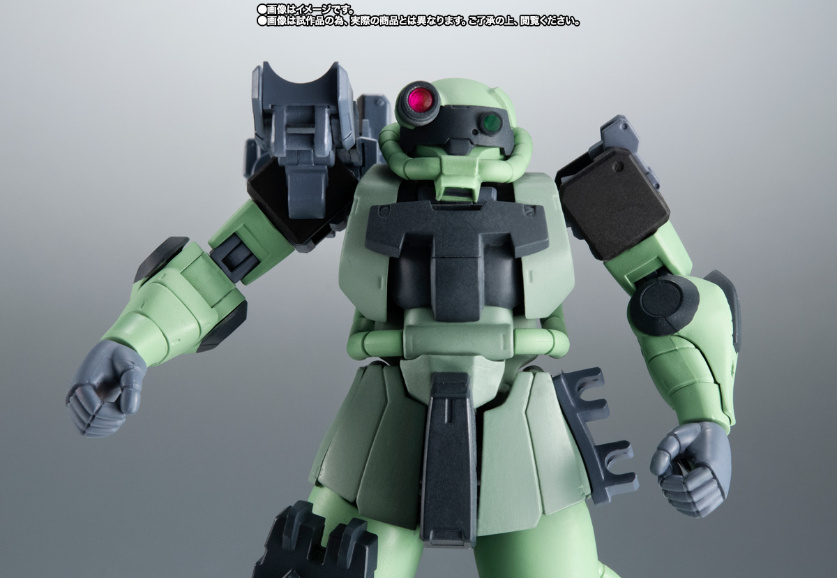 ROBOT魂 ＜SIDE MS＞ MS-06F ザクII (砲手用) ver. A.N.I.M.E. | 商品