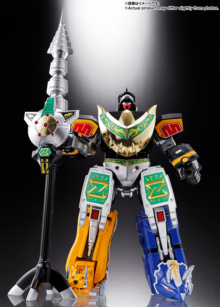 超合金魂 GX-72 大獣神 ＆ GX-78 ドラゴンシーザー 獣帝大獣神 | 商品
