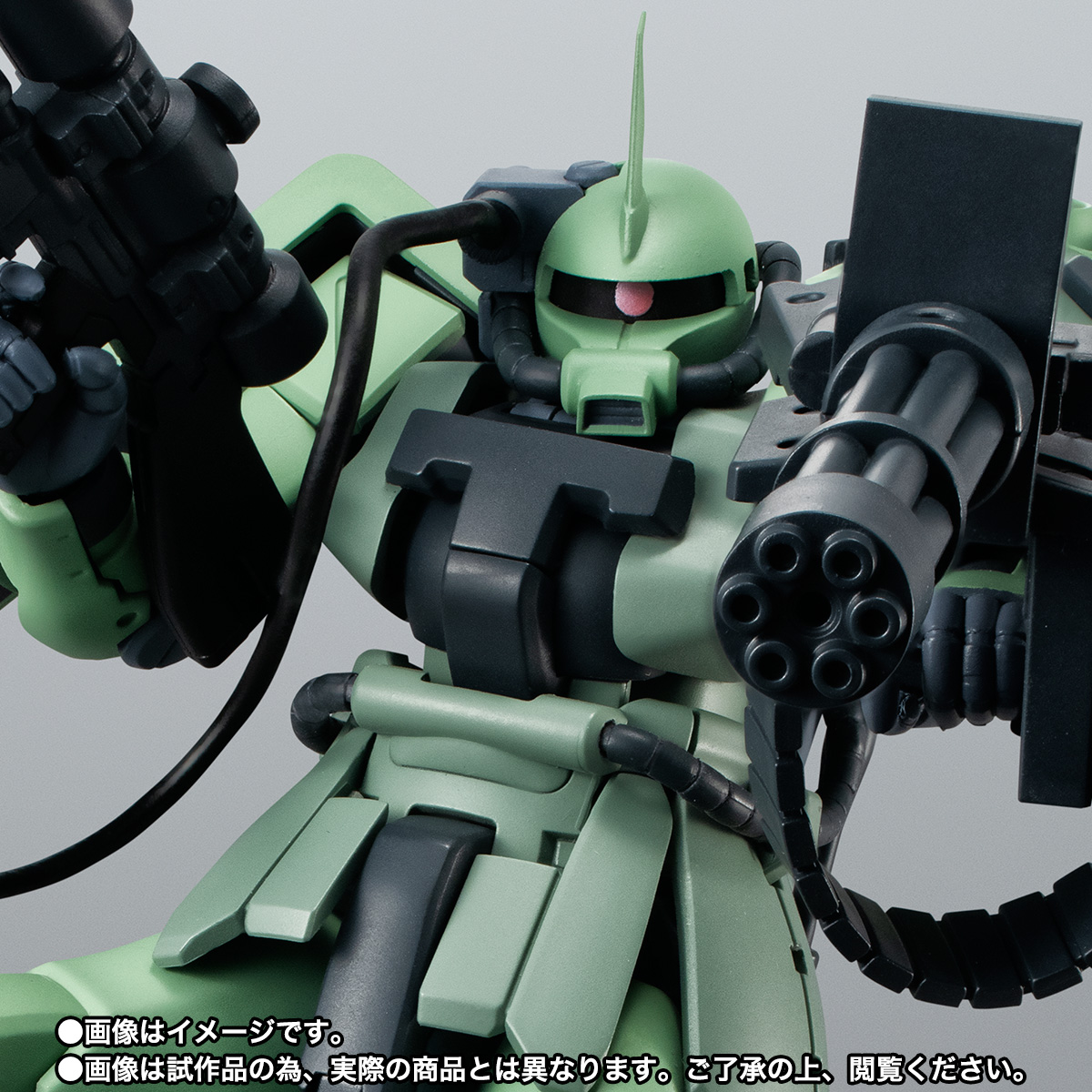 ROBOT魂 ＜SIDE MS＞ MS-06F-2 ザクII F2型（測距手用） ver