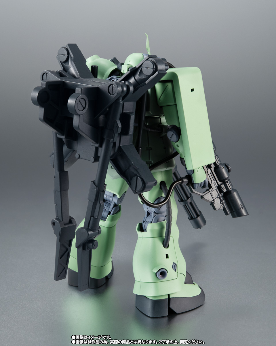 ROBOT魂 ＜SIDE MS＞ MS-06F-2 ザクII F2型（測距手用） ver