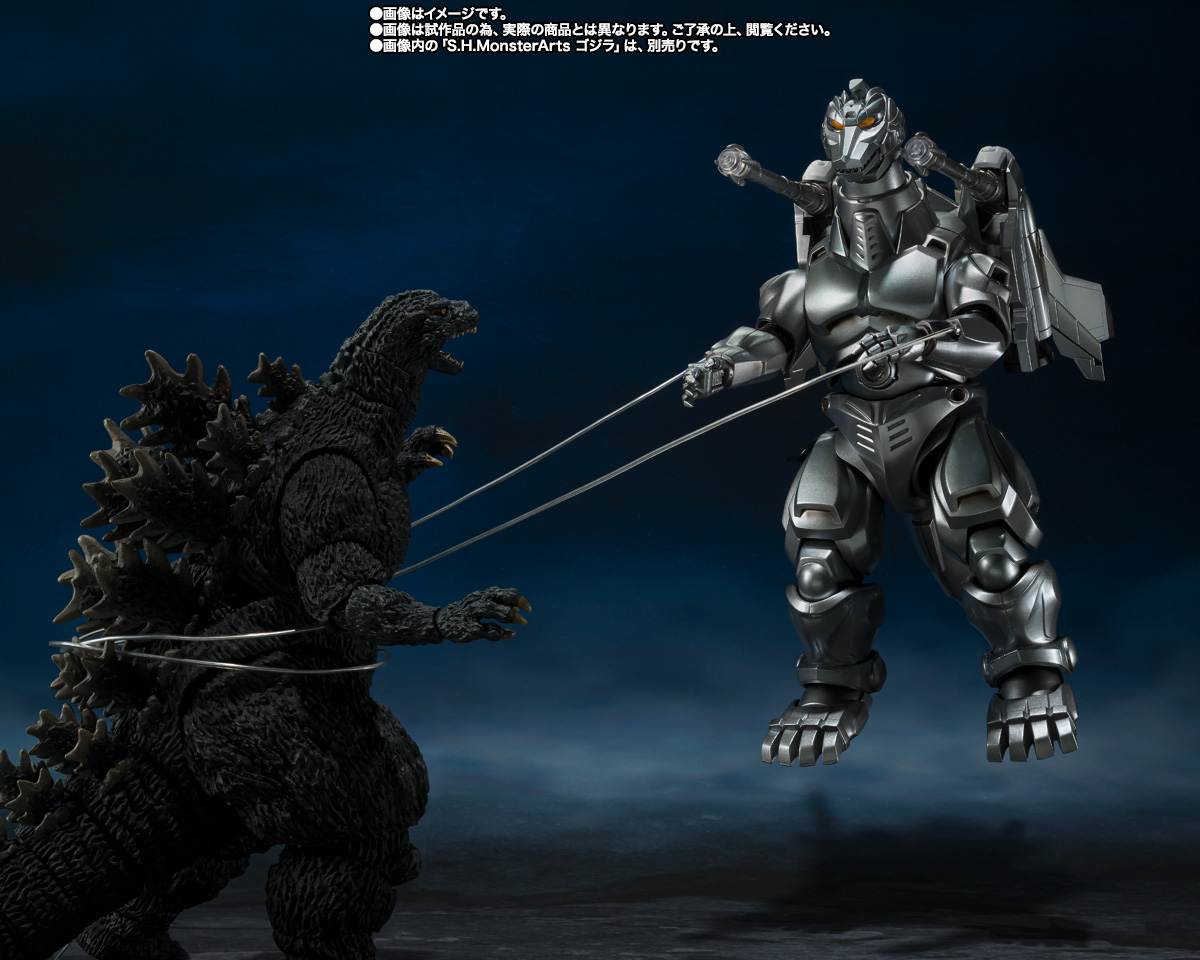 S.H.MonsterArts メカゴジラ (1993)＆ガルーダ＆ファイヤーラドン 幕張