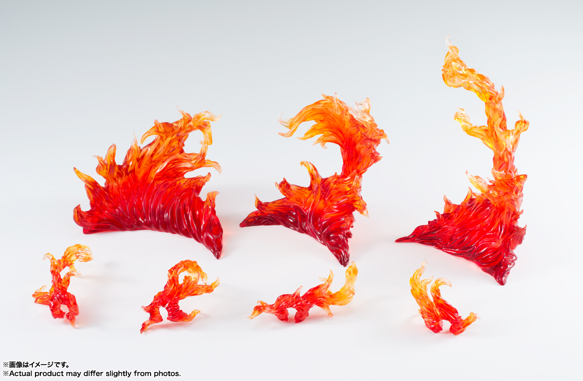 魂EFFECT バーニングフレーム レッドVer. 2個セット 魂EFFECTシリーズ BURNING FLAME RED Ver. for S.H.Figuarts | 商品