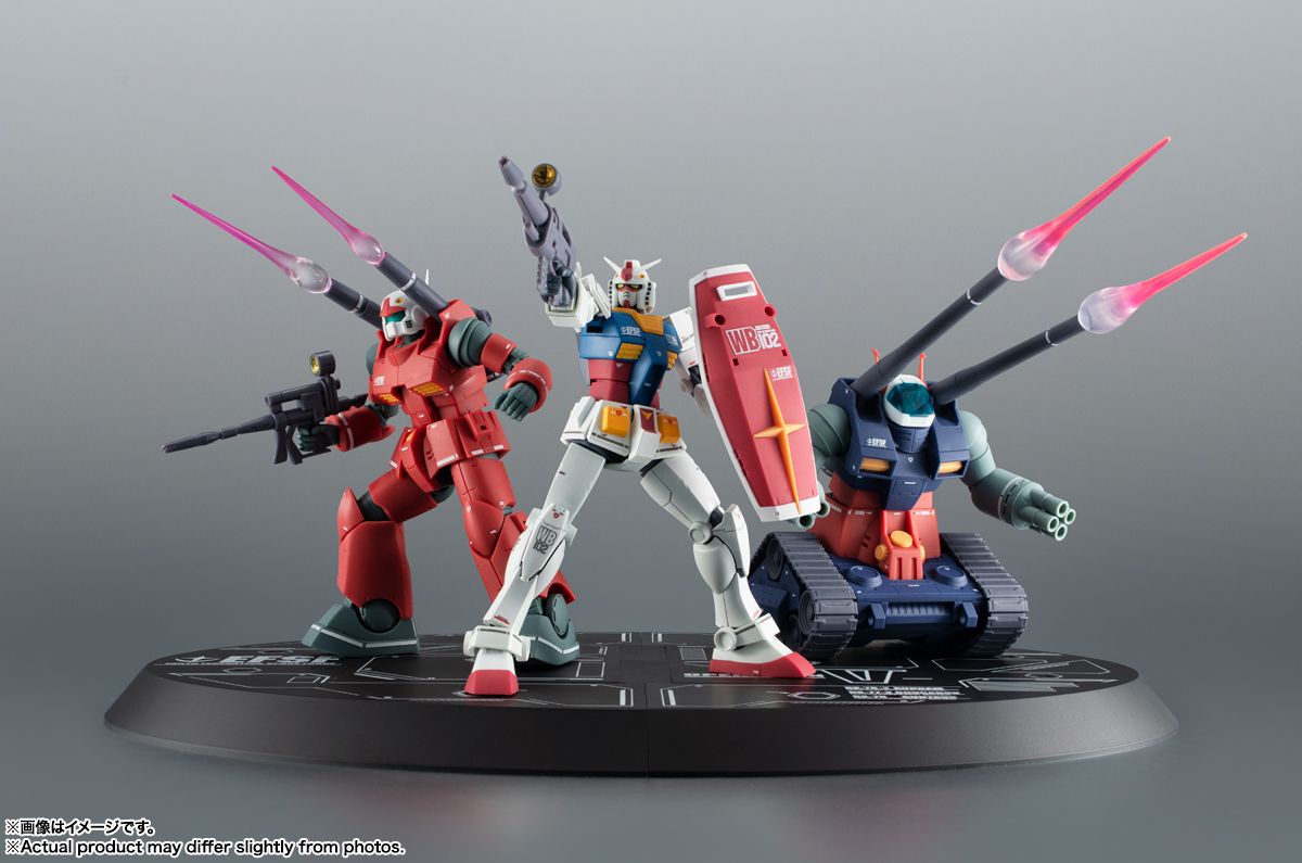 ROBOT魂 ＜SIDE MS＞ ホワイトベース隊 MSセット ver. A.N.I.M.E.
