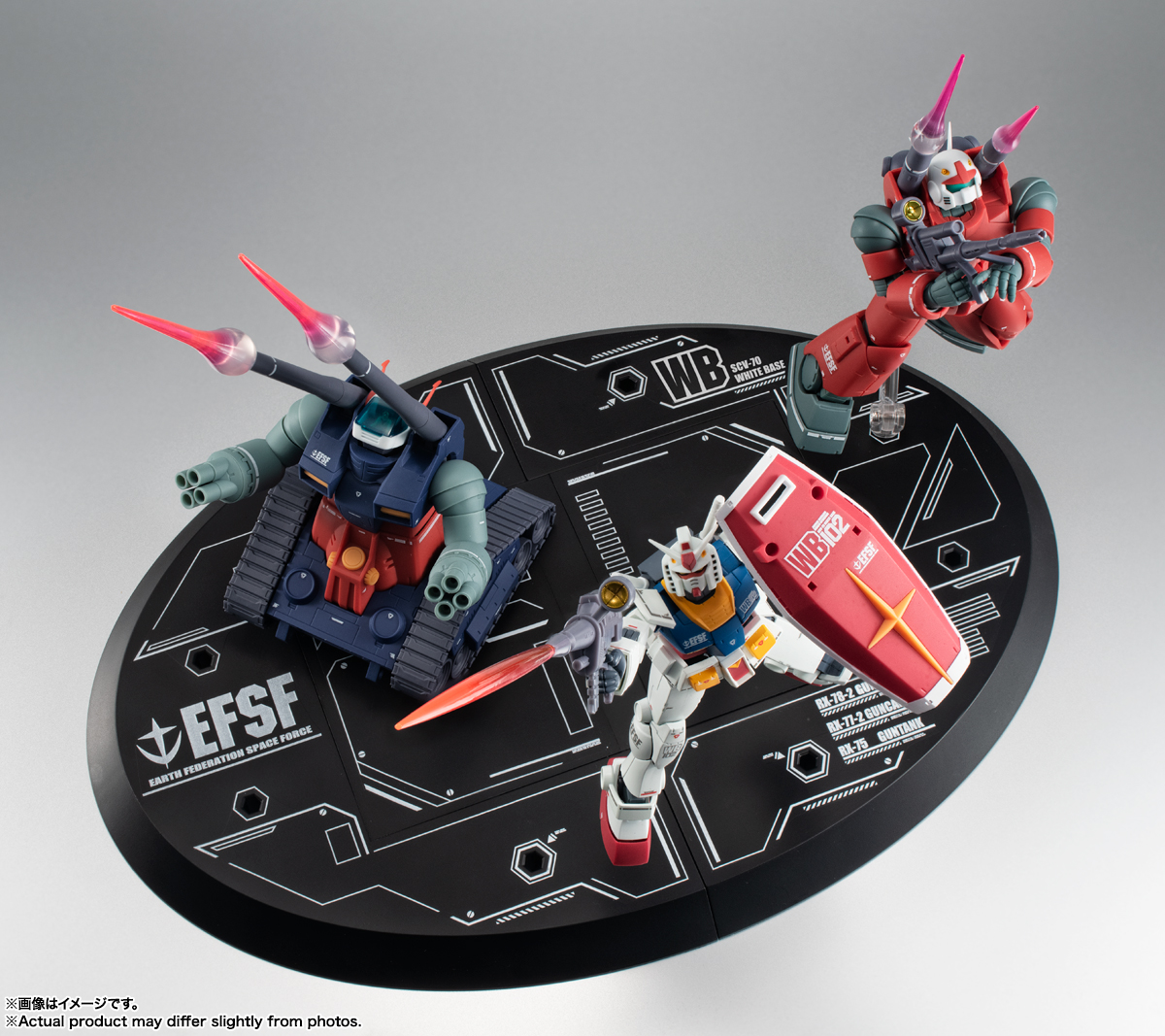 ROBOT魂 ＜SIDE MS＞ ホワイトベース隊 MSセット ver. A.N.I.M.E.