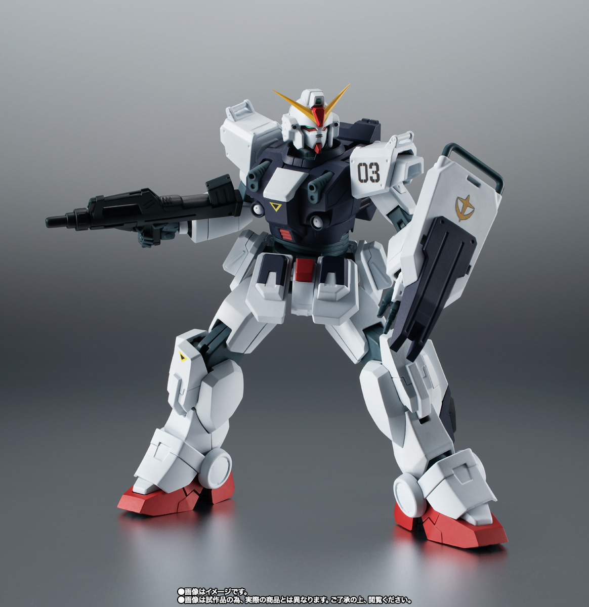 ROBOT魂 RX-79BD-3 ブルーディスティニー3号機　ロボット魂 ROBOT魂 ＜SIDE MS＞ RX-79BD-3 ブルーディスティニー3号機 ver