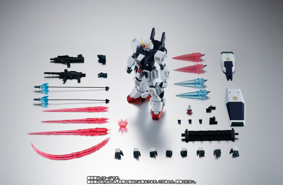 ROBOT魂 RX-79BD-3 ブルーディスティニー3号機　ロボット魂 ROBOT魂 ＜SIDE MS＞ RX-79BD-3 ブルーディスティニー3号機 ver