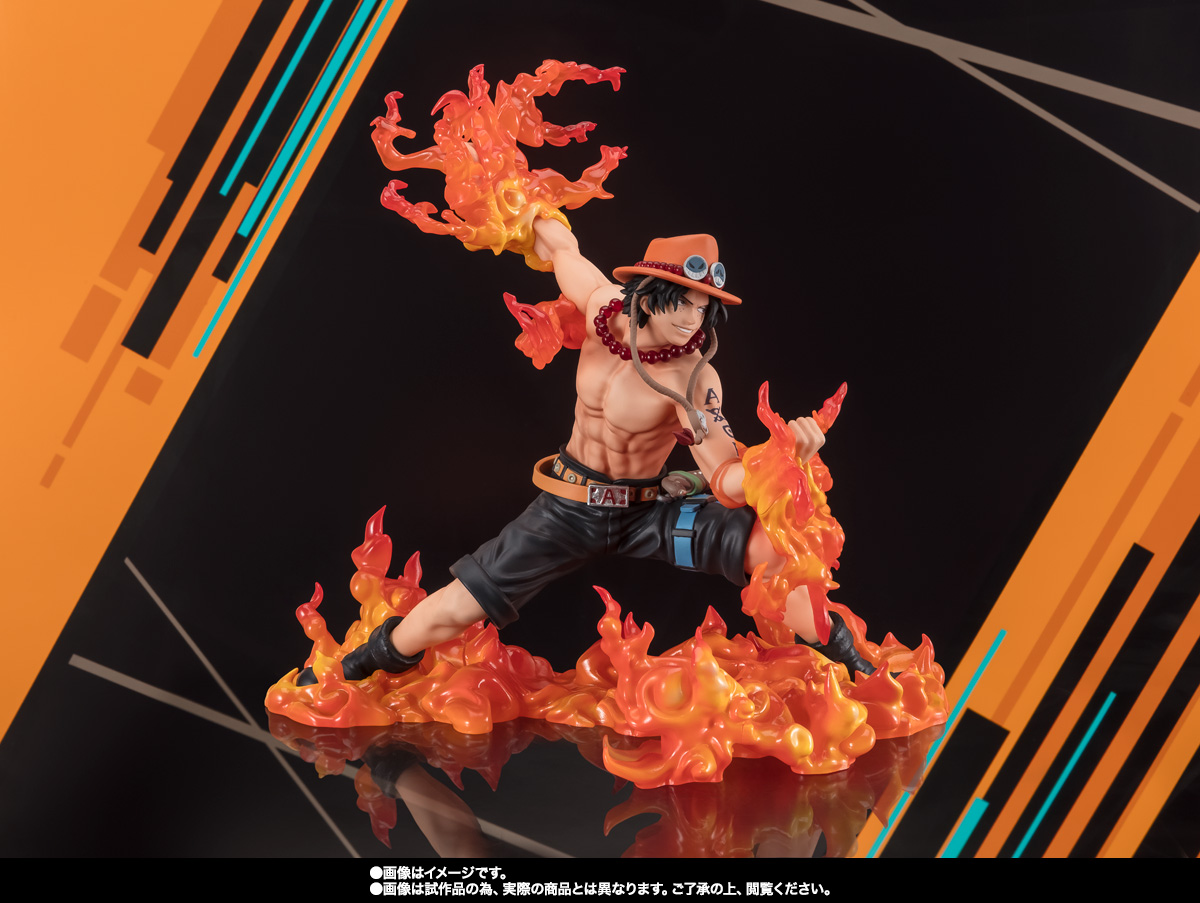 ワンピース フィギュアーツZERO 超激戦 エース フィギュアーツZERO ［超激戦］ポートガス・D・エース-ONE PIECE