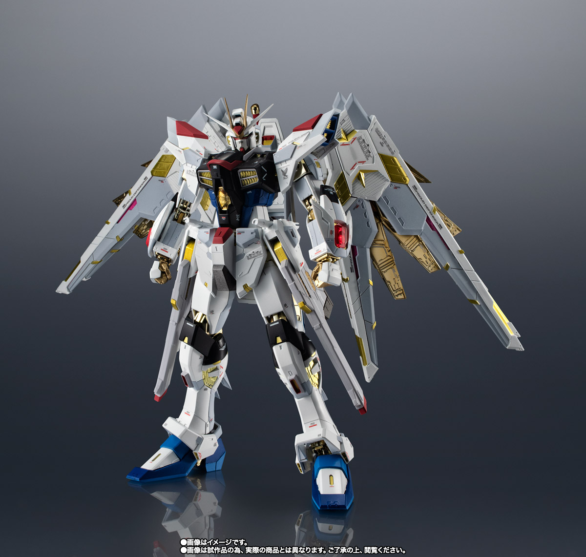超合金 マイティーストライクフリーダムガンダム 超合金 マイティーストライクフリーダムガンダム | 商品一覧 | 魂ウェブ