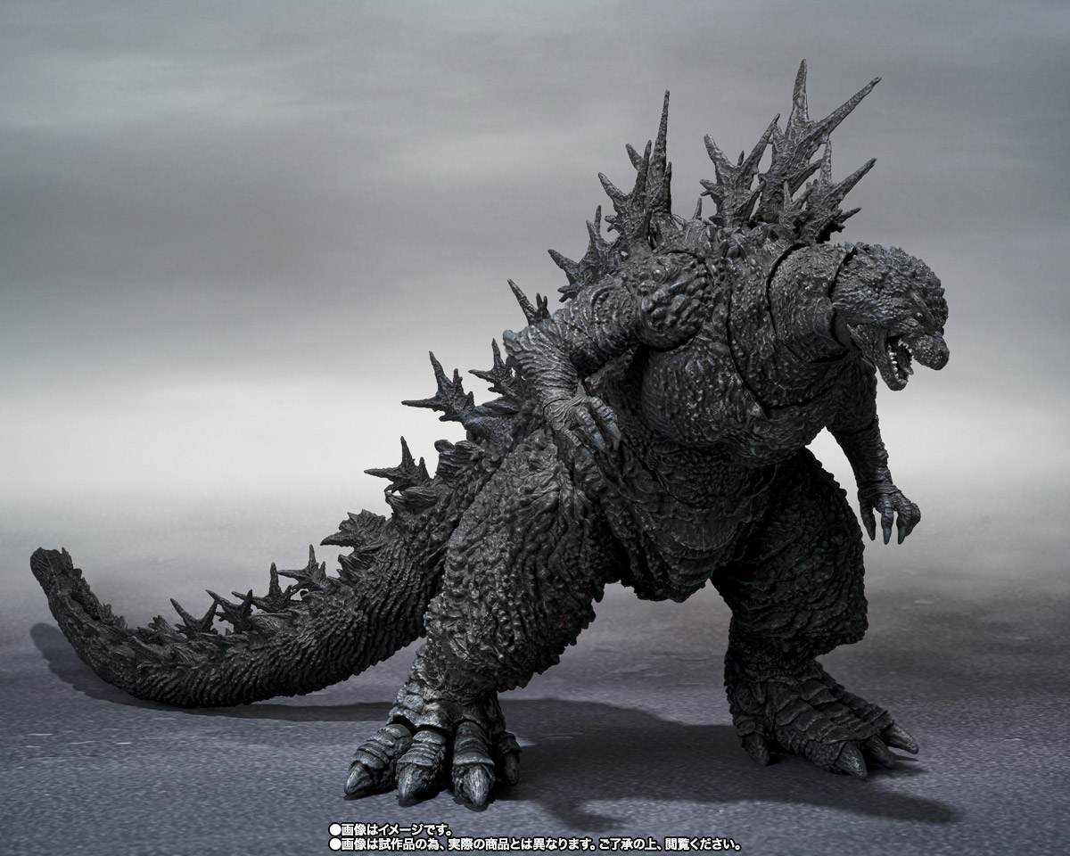 S.H.MonsterArts ゴジラ（2023） マイナスカラーVer. | 商品一覧 | 魂