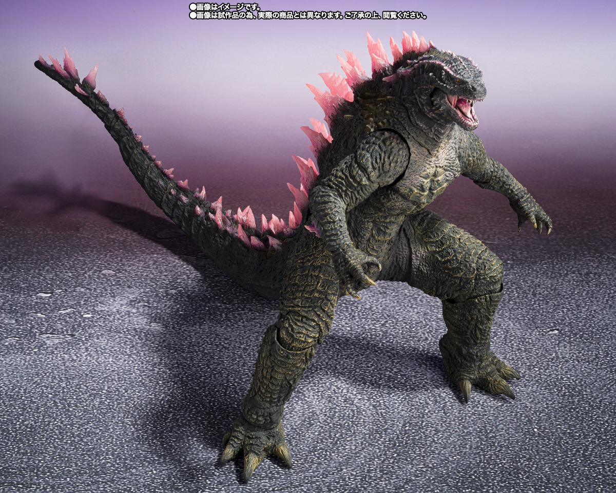 S.H.MonsterArts GODZILLA (2024) EVOLVED Ver. FROM GODZILLA × KONG