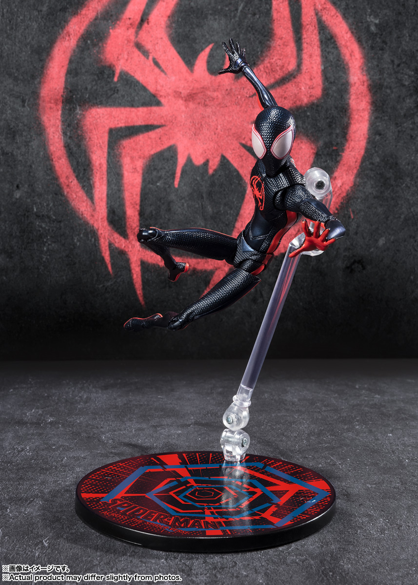 千値練スパイダーマン: スパイダーバース マイルス・モラレス フィギュア 再販】千値練 スパイダーマン スパイダーバース SVアクション マイルス