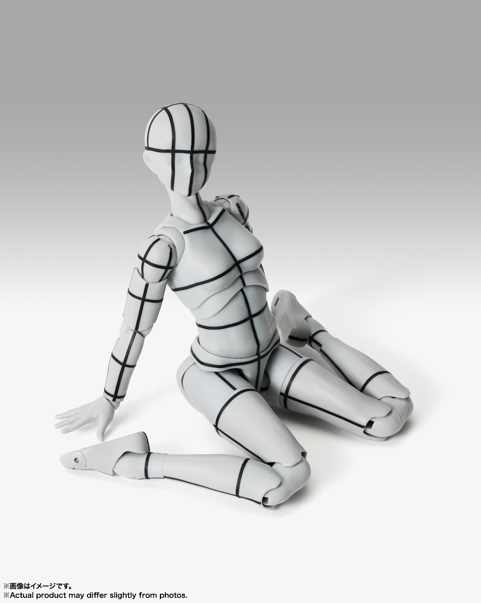 【週末特価】ボディくん スポーツワイヤーフレーム Gray Color Ver. S.H.Figuarts ボディちゃん -スポーツ- Edition -ワイヤーフレーム