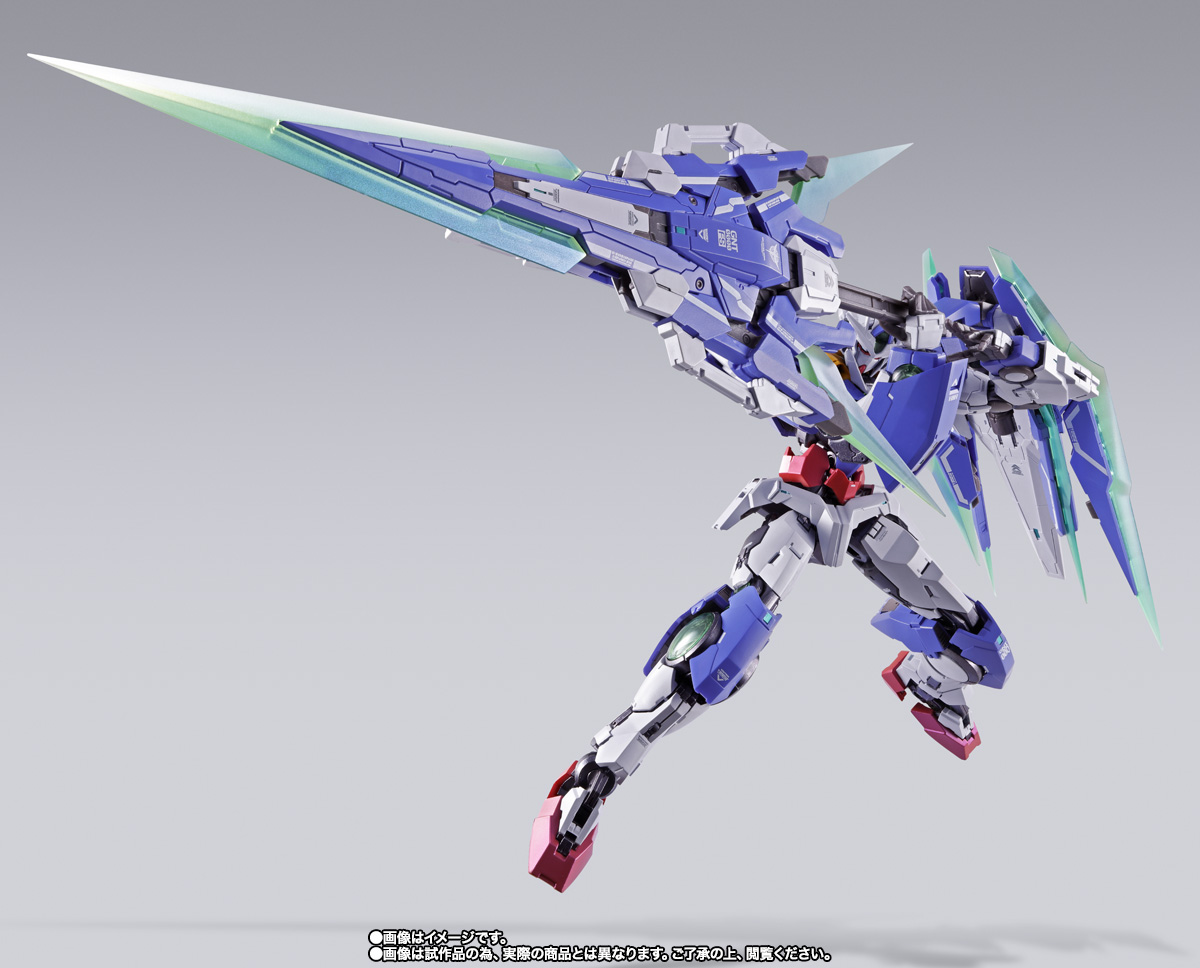 新品未開封 L BUILD メタルビルドダブルオークアンタフルセイバー 機動戦士ガンダム00：METAL BUILD ダブルオークアンタ フルセイバー 魂