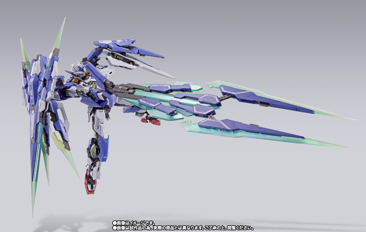 L BUILD メタルビルドダブルオークアンタフルセイバー 新品未開封 METAL BUILD ダブルオークアンタ フルセイバー」CTM会員向け抽選販売は
