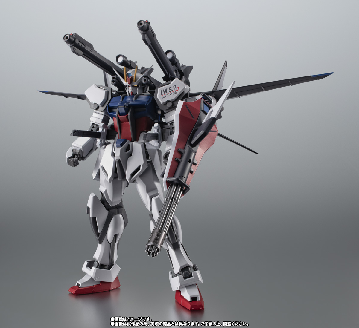 ROBOT魂 ＜SIDE MS＞ GAT-X105 ストライクガンダム（再生機）＋I