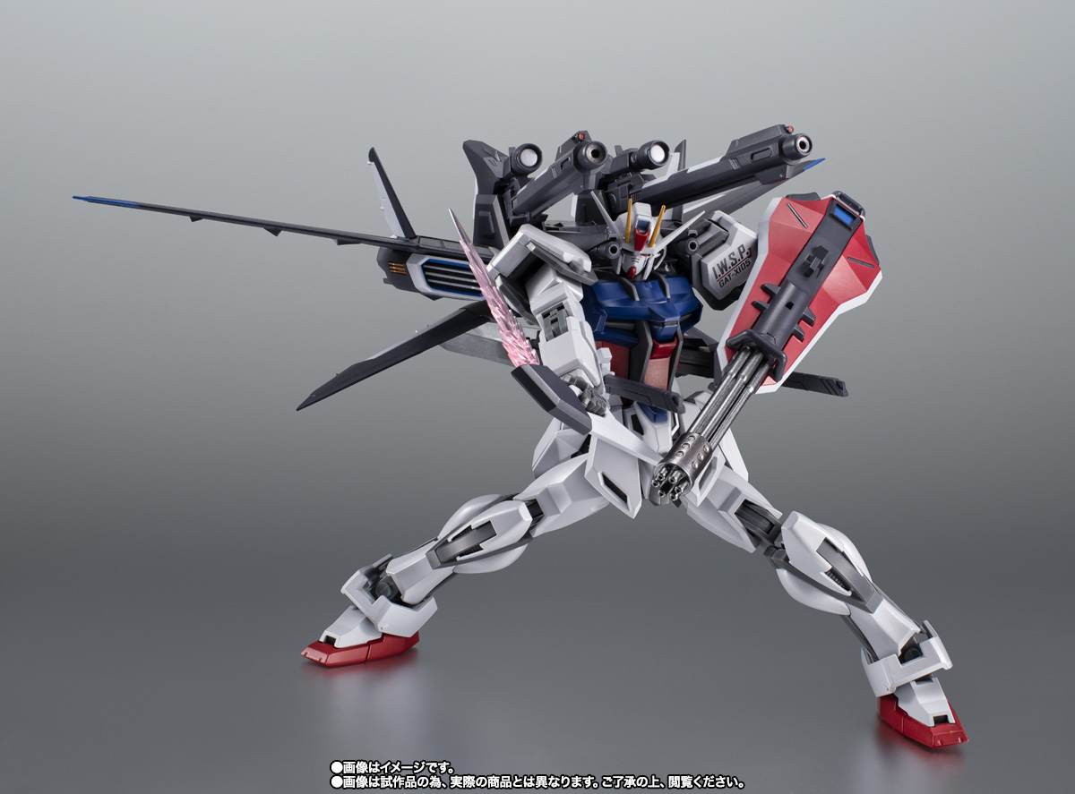 ROBOT魂 ＜SIDE MS＞ GAT-X105 ストライクガンダム（再生機）＋I