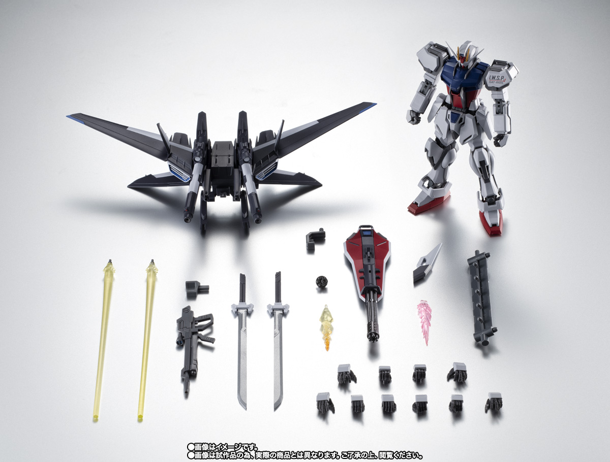 ROBOT魂 ＜SIDE MS＞ GAT-X105 ストライクガンダム（再生機）＋I
