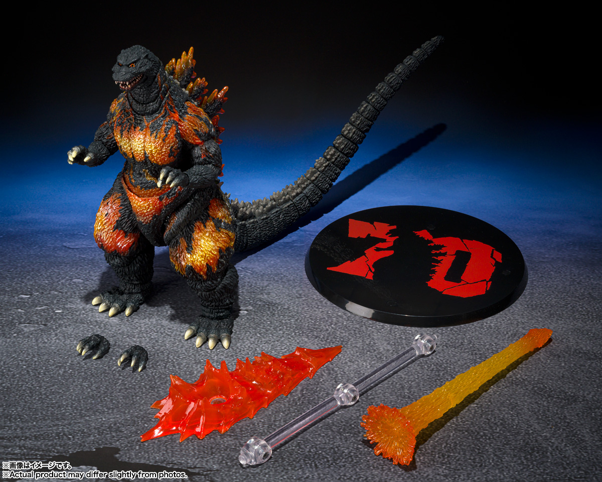 S.H.MonsterArts ゴジラ (1995) 70周年特別記念Ver. | 商品一覧 | 魂ウェブ