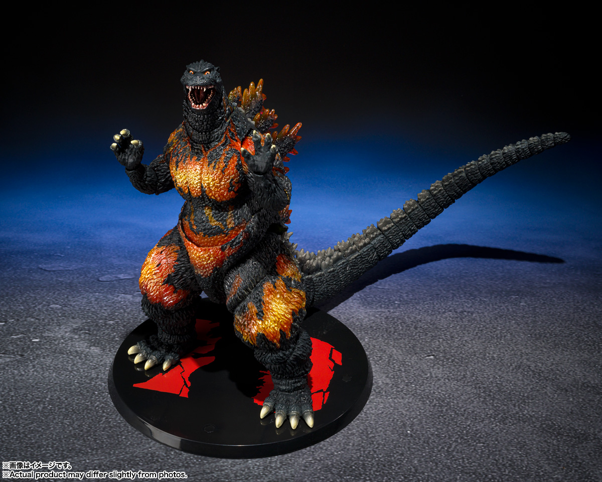 ゴジラフィギュア SHモンスターアーツ ゴジラ1995 S.H.MonsterArts ゴジラ (1995) 70周年特別記念Ver. | 商品一覧 | 魂ウェブ