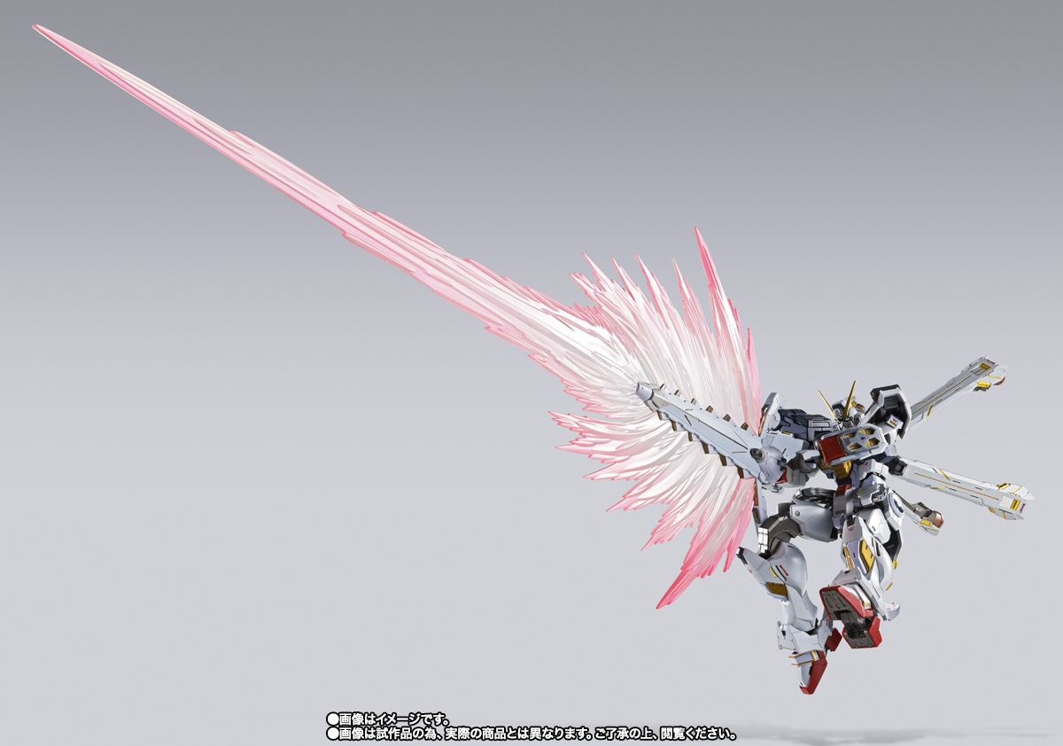 L BUILD クロスボーン・ガンダムX1 ハーフクロス METAL BUILDから「クロスボーン・ガンダムX1 ハーフクロス（キンケドゥ