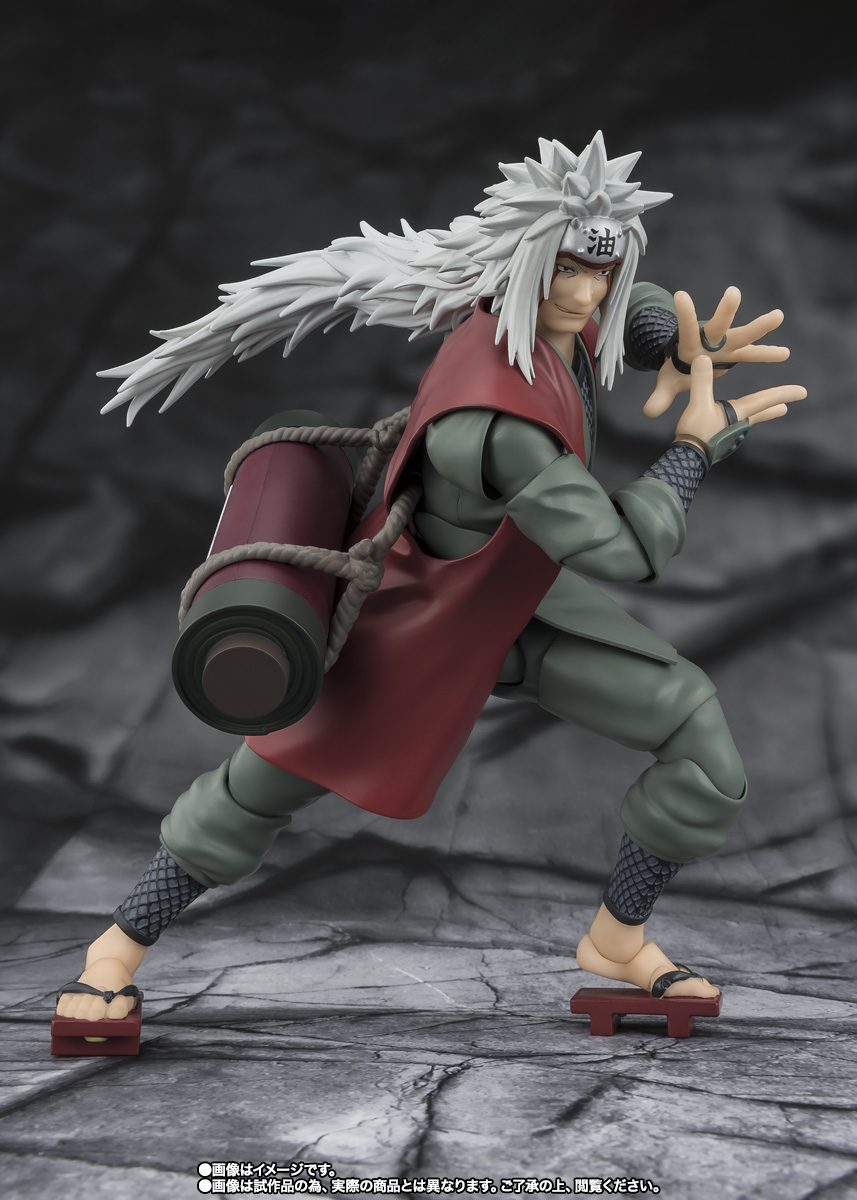 S.H.Figuarts 自来也 -仙術極めし木ノ葉の豪傑- 仙人モードセット