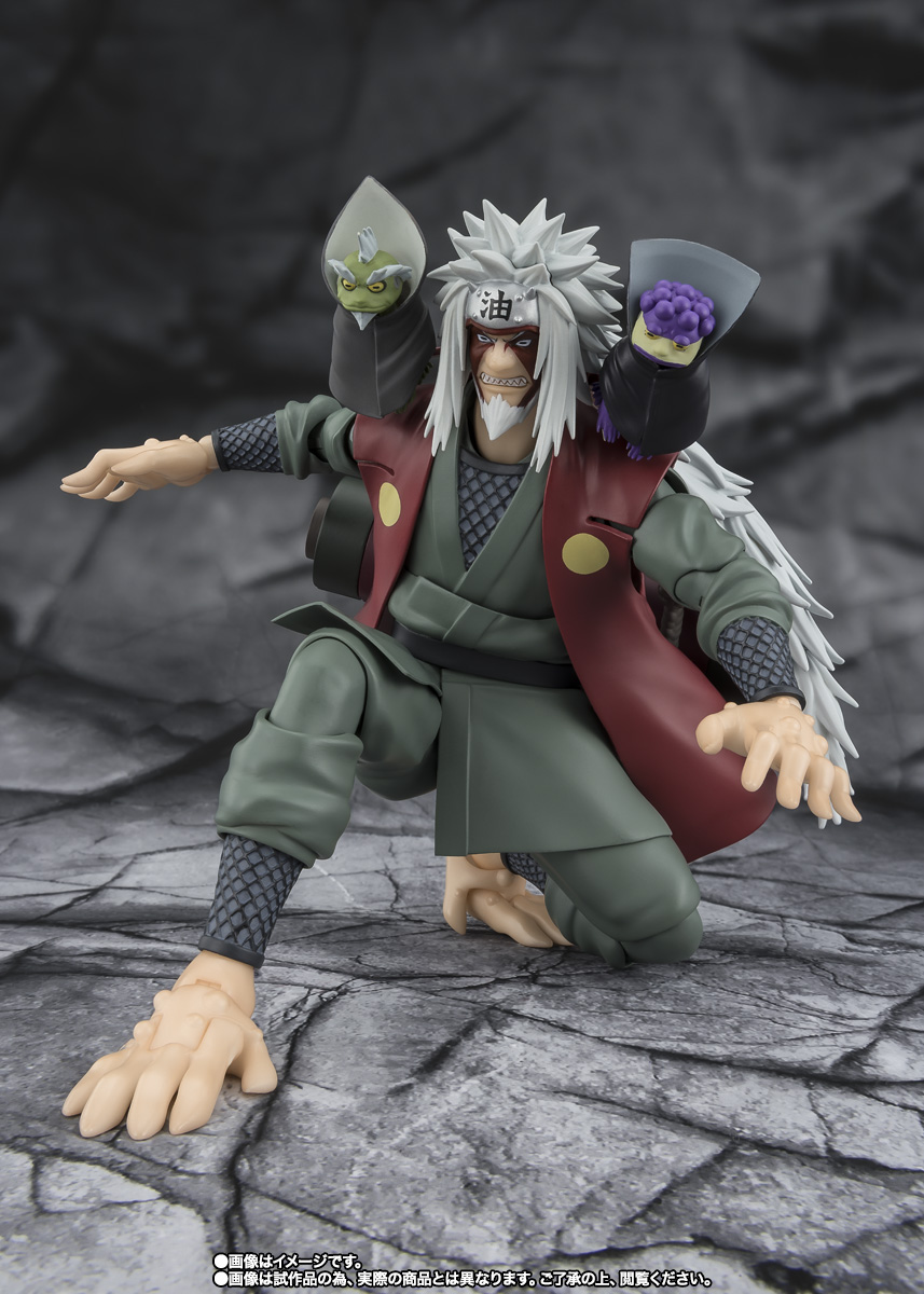 S.H.Figuarts 自来也 -仙術極めし木ノ葉の豪傑- 仙人モードセット