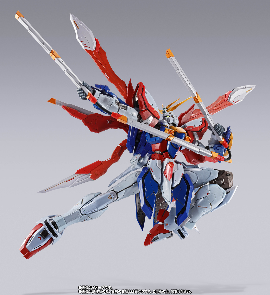 L BUILD ゴッドガンダム&ゴッドガンダム弐（セカンド）3次出荷分 METAL BUILD 【抽選販売】ゴッドガンダム＆ゴッドガンダム弐（セカンド