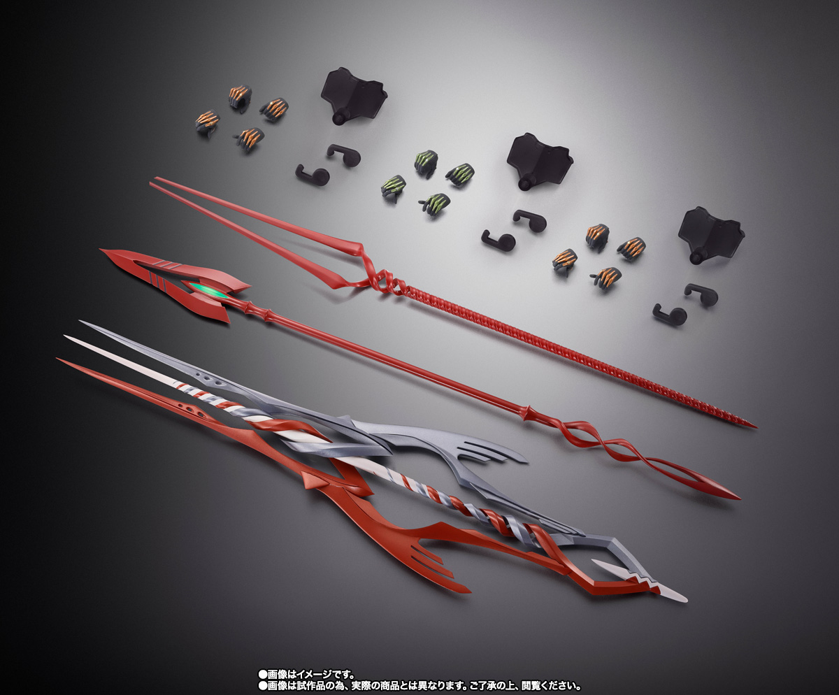 L BUILD EVANGELION 3体セット METAL BUILD『エヴァンゲリオン 3本の槍セット 30th with the spear