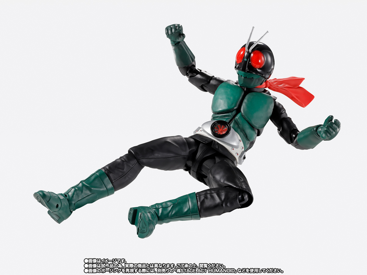 BANDAI S.H.フィギュアーツ（真骨彫製法）：仮面ライダー1 | とろ＋ひまつぶし 栄光の昭和ライダーエディション 仮面ライダー1号（桜島Ver.） 特撮