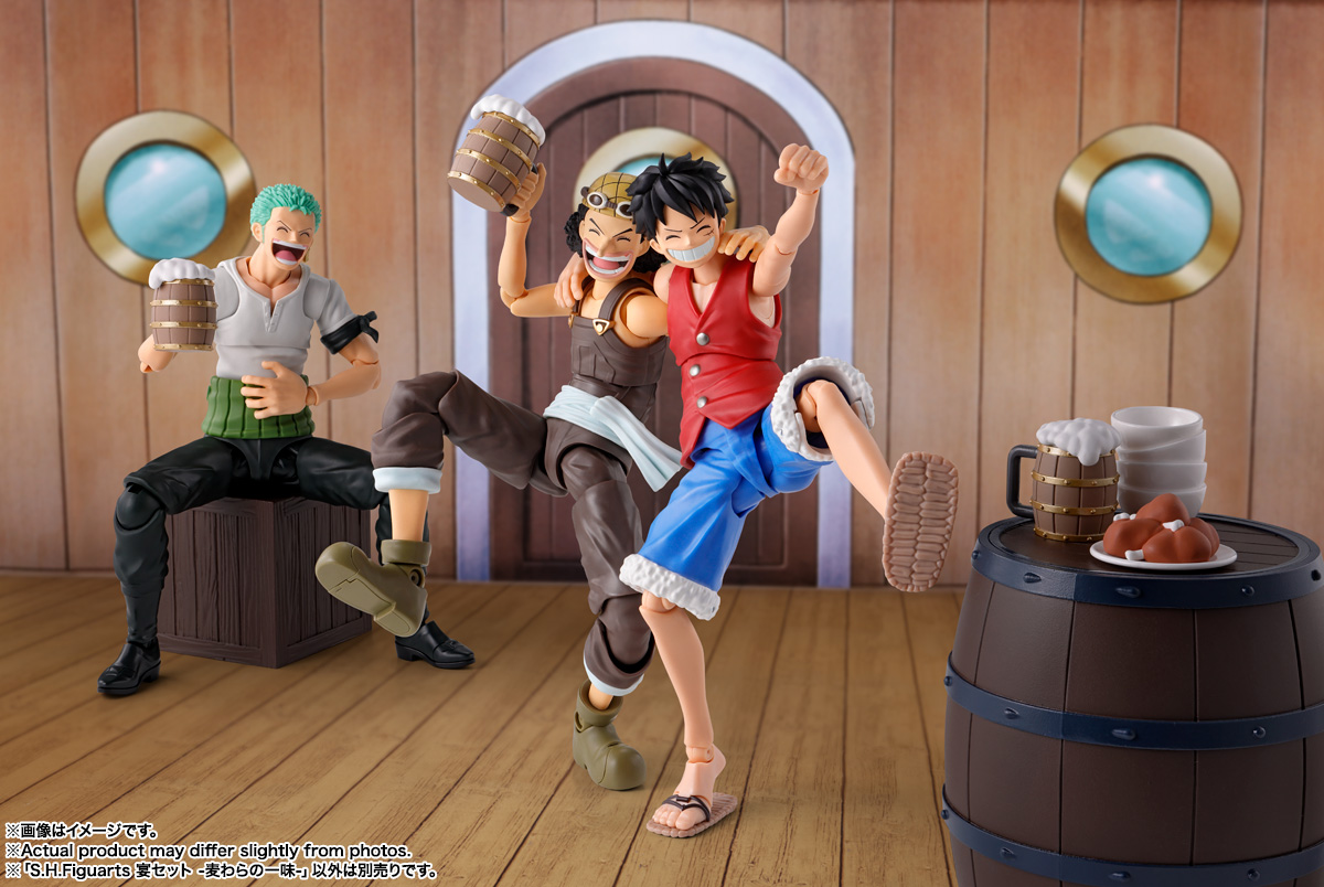 S.H.Figuarts 宴セット -麦わらの一味- | 商品一覧 | 魂ウェブ