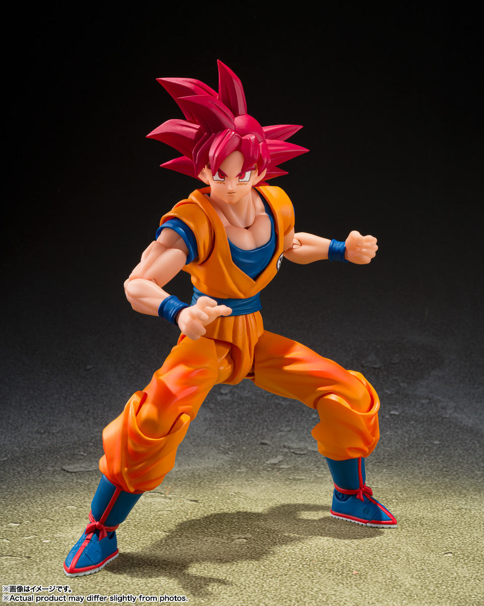 S.H.Figuarts 超サイヤ人ゴッド孫悟空〈神の気を纏いし姿〉 | 商品一覧