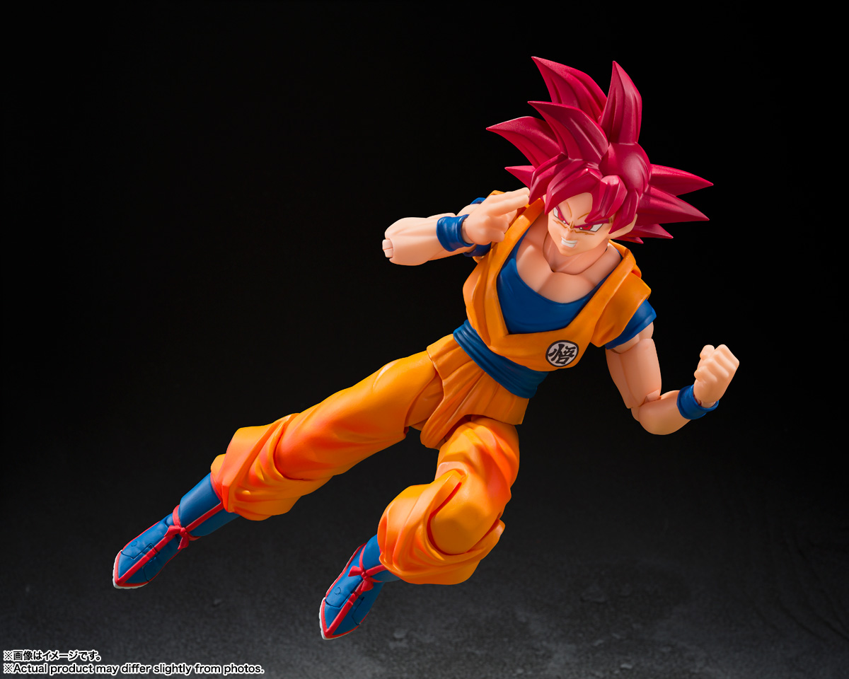 S.H.Figuarts 超サイヤ人ゴッド孫悟空〈神の気を纏いし姿〉 | 商品一覧