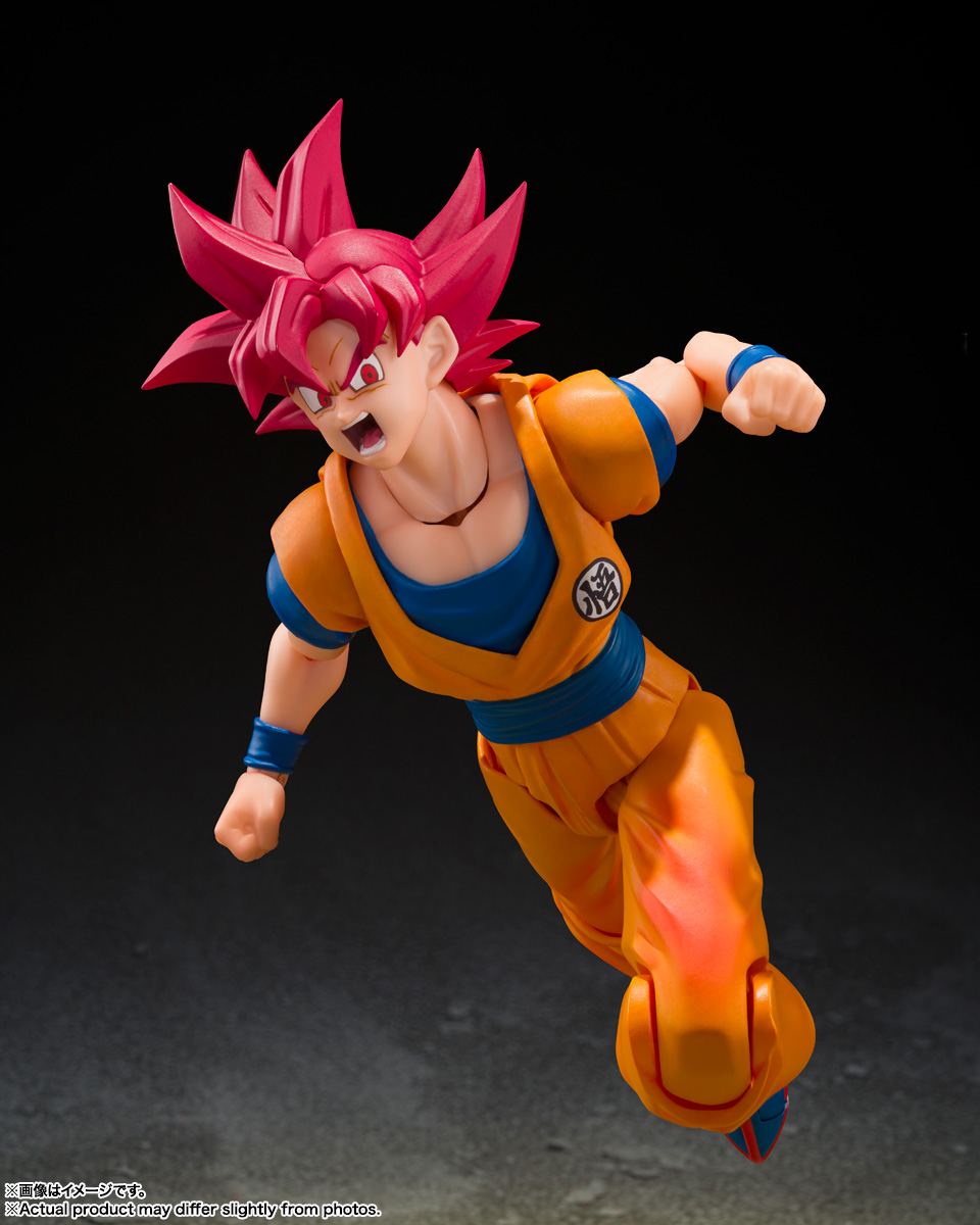 S.H.Figuarts 超サイヤ人ゴッド孫悟空〈神の気を纏いし姿〉 | 商品一覧