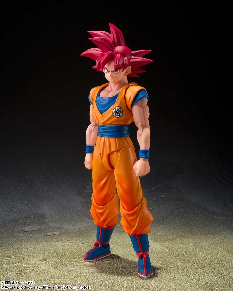 S.H.Figuarts 超サイヤ人ゴッド孫悟空〈神の気を纏いし姿〉 | 商品一覧