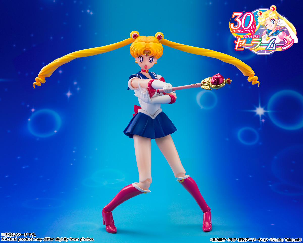 美少女戦士セーラームーンフィギュア S.H.Figuarts セーラームーン -Crystal Star Compact Edition- | 商品