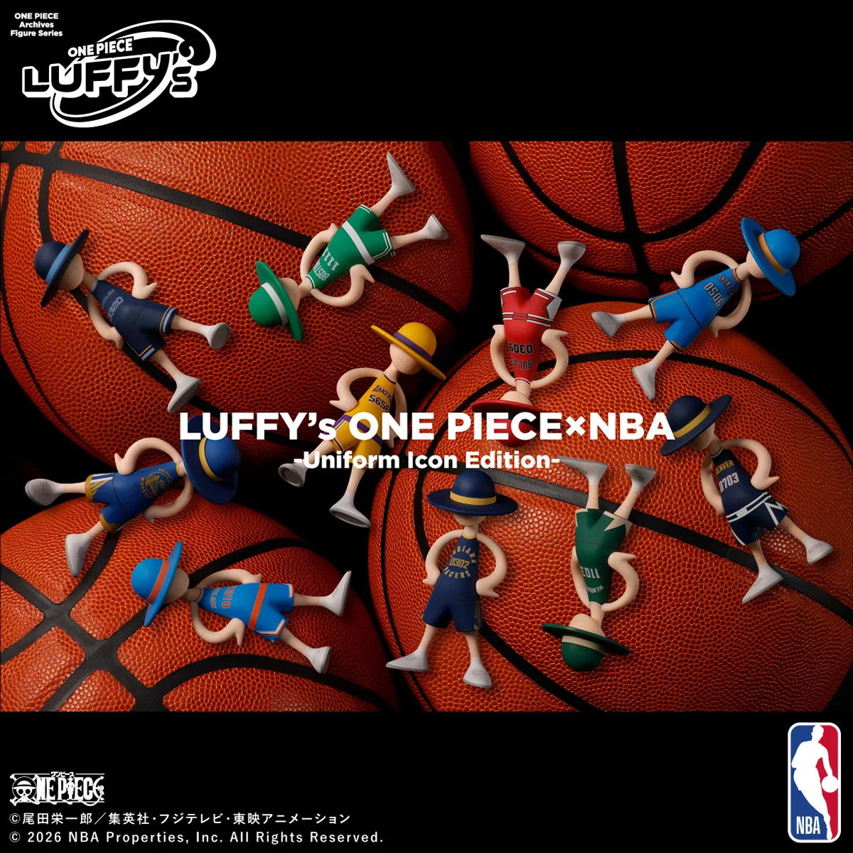LUFFY's ONE PIECE×NBA -Uniform Icon Edition-