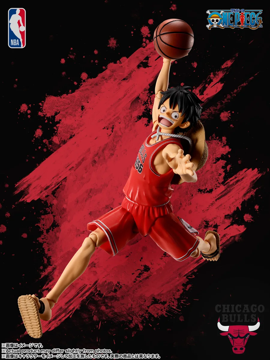 S.H.Figuarts ONE PIECE×NBA モンキー・D・ルフィ -CHICAGO BULLS ver