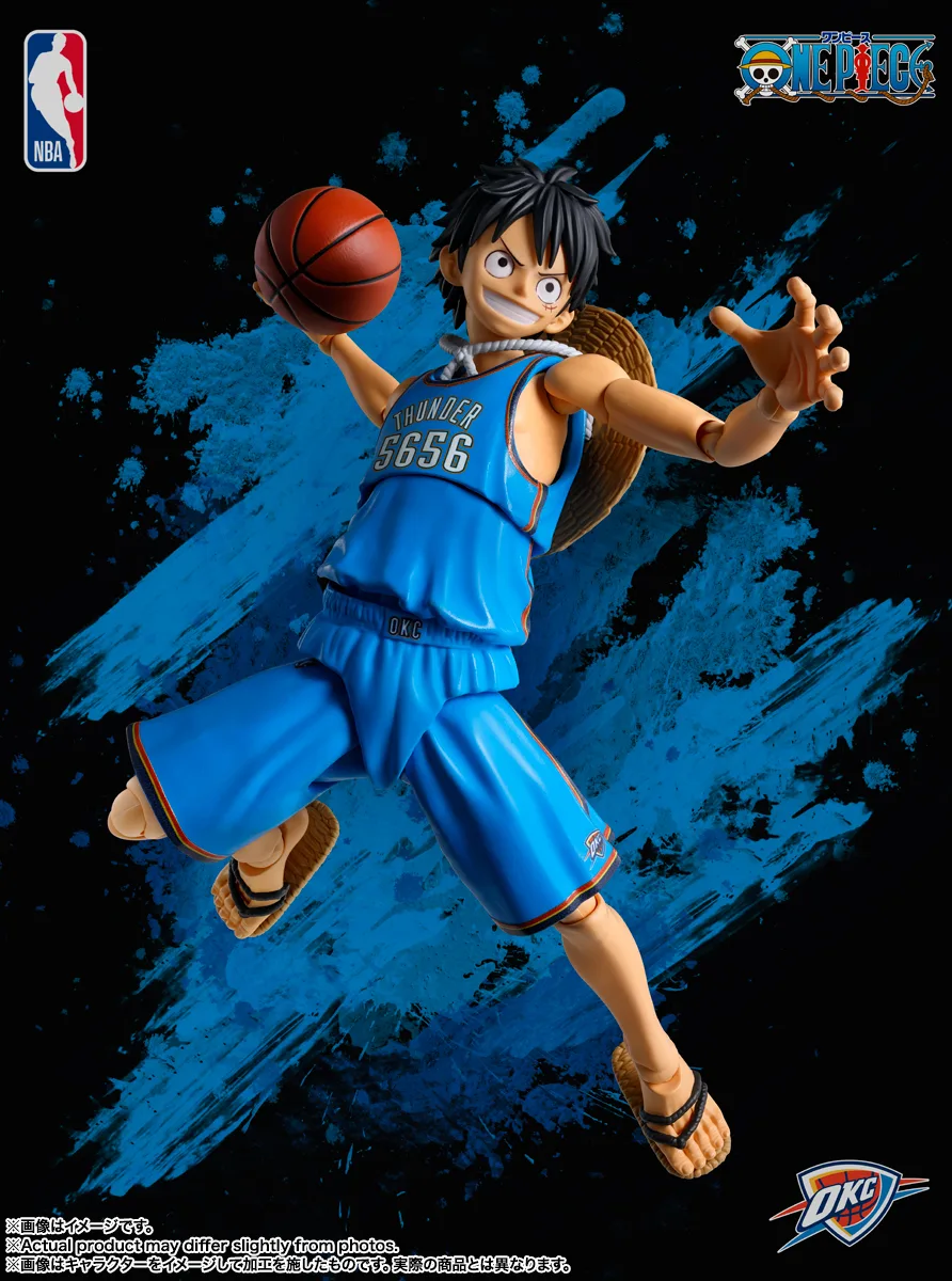 S.H.Figuarts ONE PIECE×NBA モンキー・D・ルフィ -OKLAHOMA CITY