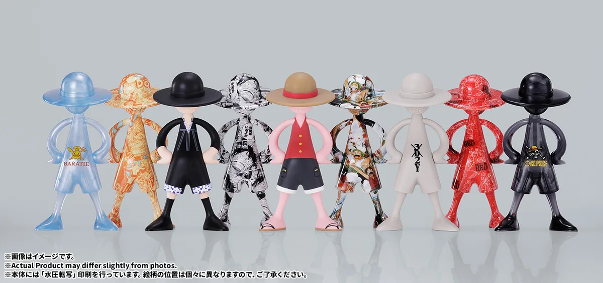 Lineup officiel de LUFFY’s Memories of Adventure Vol.4 avec neuf designs visibles