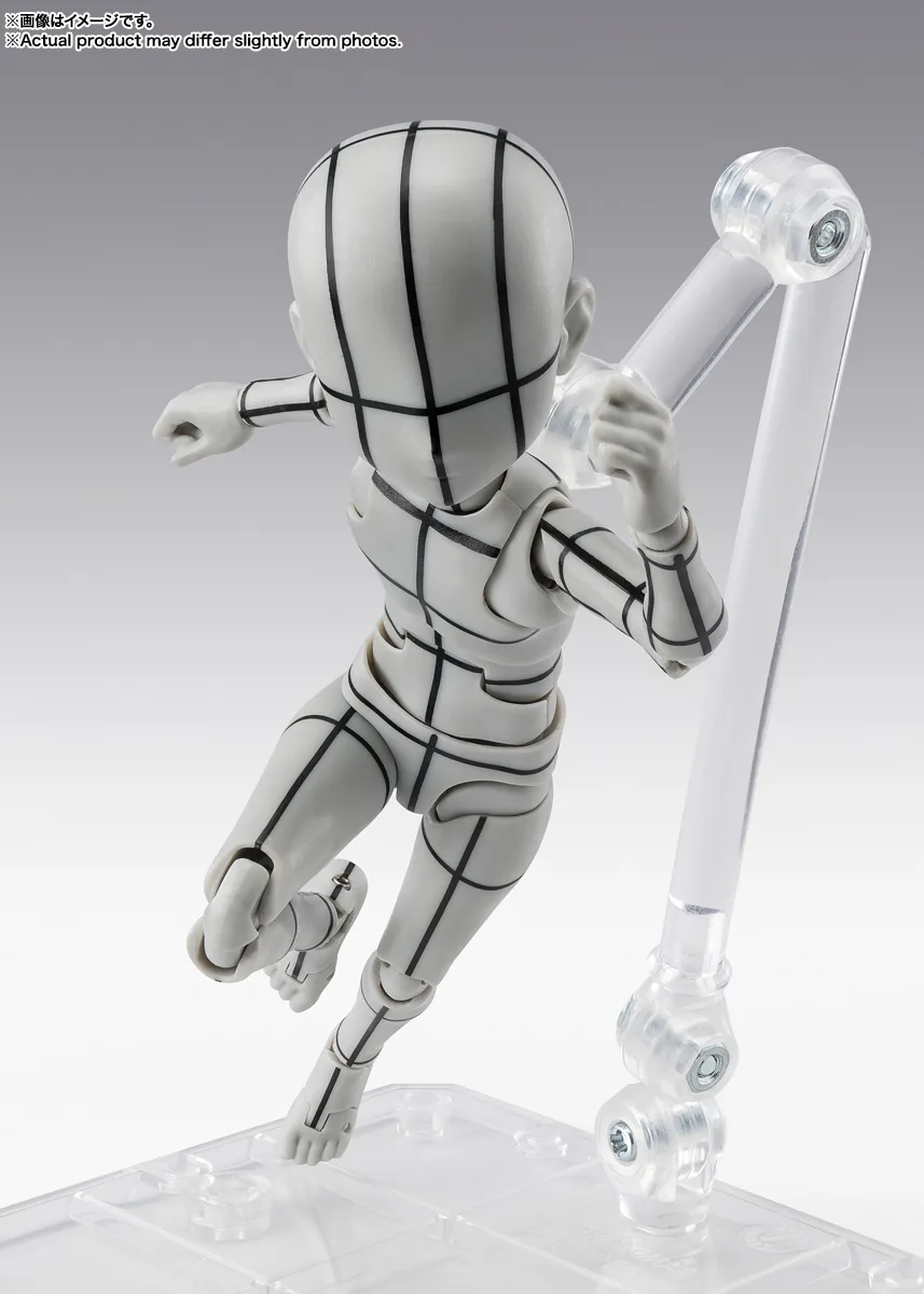 S.H.Figuarts ボディくん -杉森建- Edition-ワイヤーフレーム-(Gray