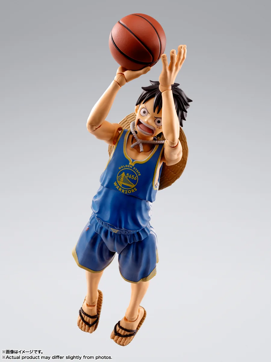 S.H.Figuarts ONE PIECE×NBA モンキー・D・ルフィ -GOLDEN STATE