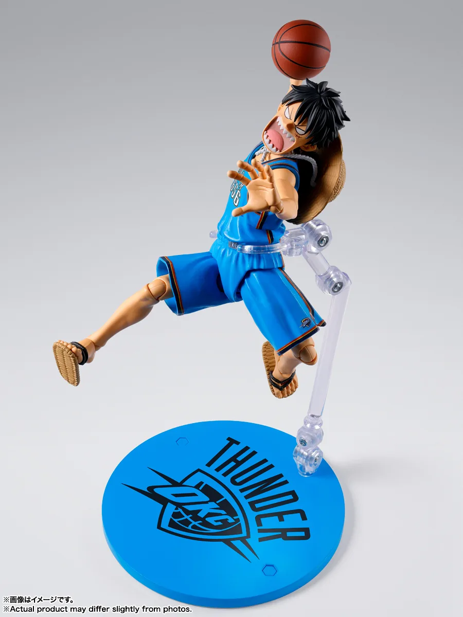 S.H.Figuarts ONE PIECE×NBA モンキー・D・ルフィ -OKLAHOMA CITY