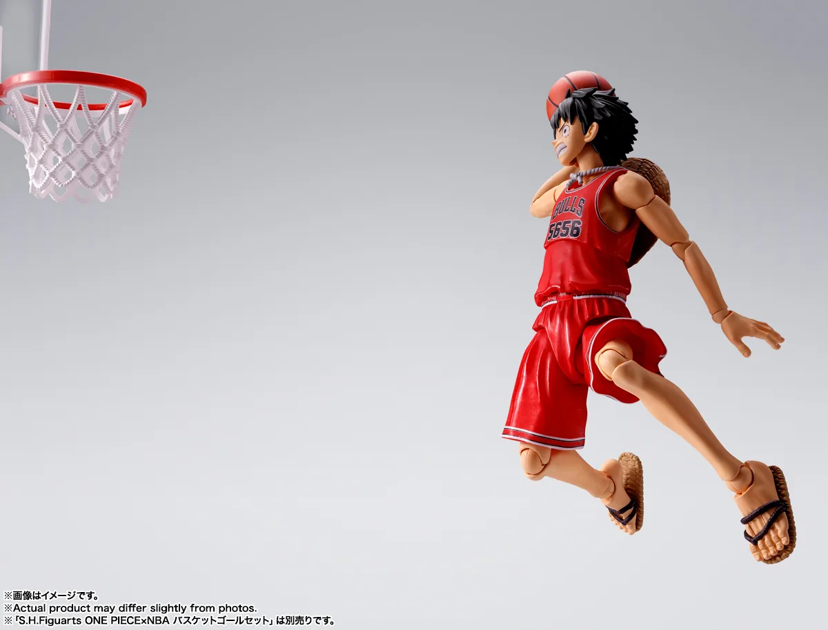 S.H.Figuarts ONE PIECE×NBA モンキー・D・ルフィ -CHICAGO BULLS ver