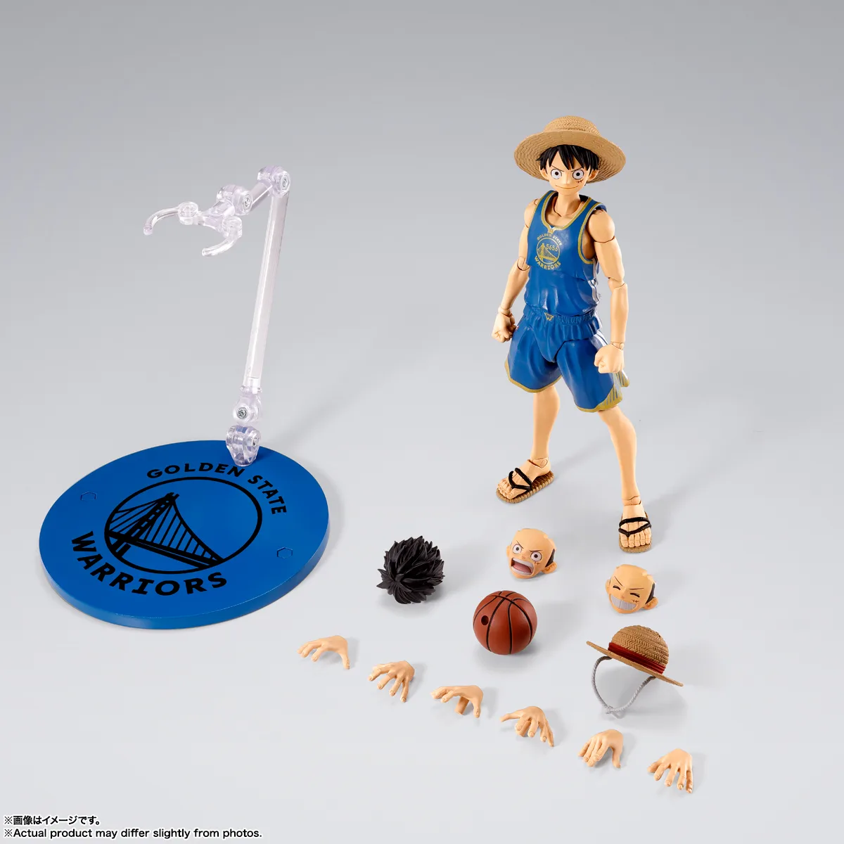 ワンピース NBA ルフィ フィギュア ゴールデン ステート ウォリアーズ S.H.Figuarts ONE PIECE×NBA モンキー・D・ルフィ -GOLDEN STATE