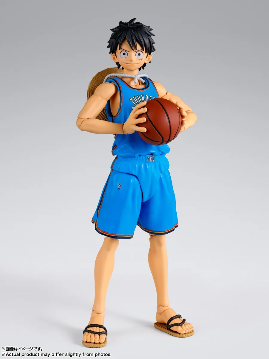 S.H.Figuarts ONE PIECE×NBA モンキー・D・ルフィ -OKLAHOMA CITY