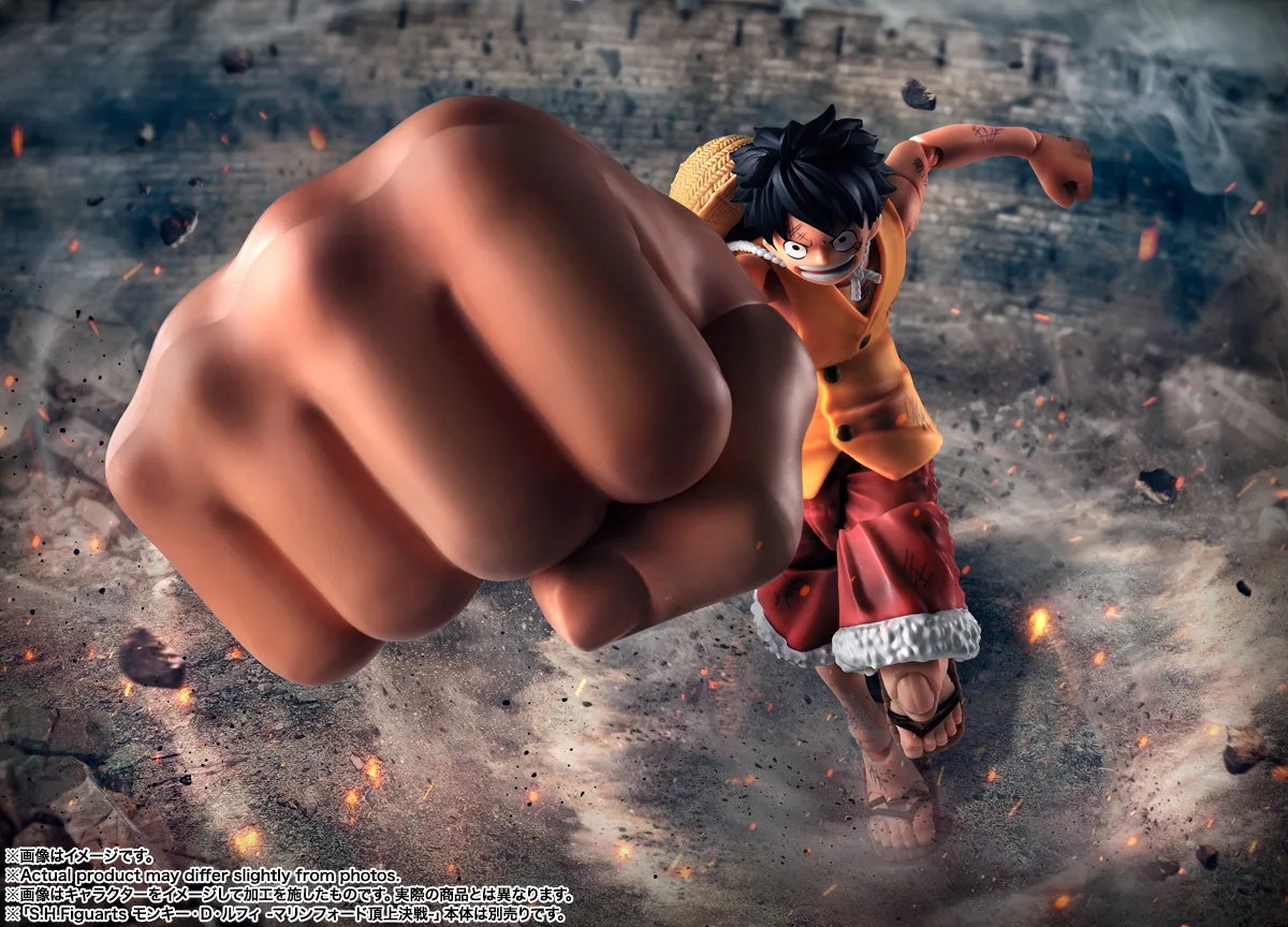 S.H.Figuarts モンキー・D・ルフィ -マリンフォード頂上決戦- “ギア3