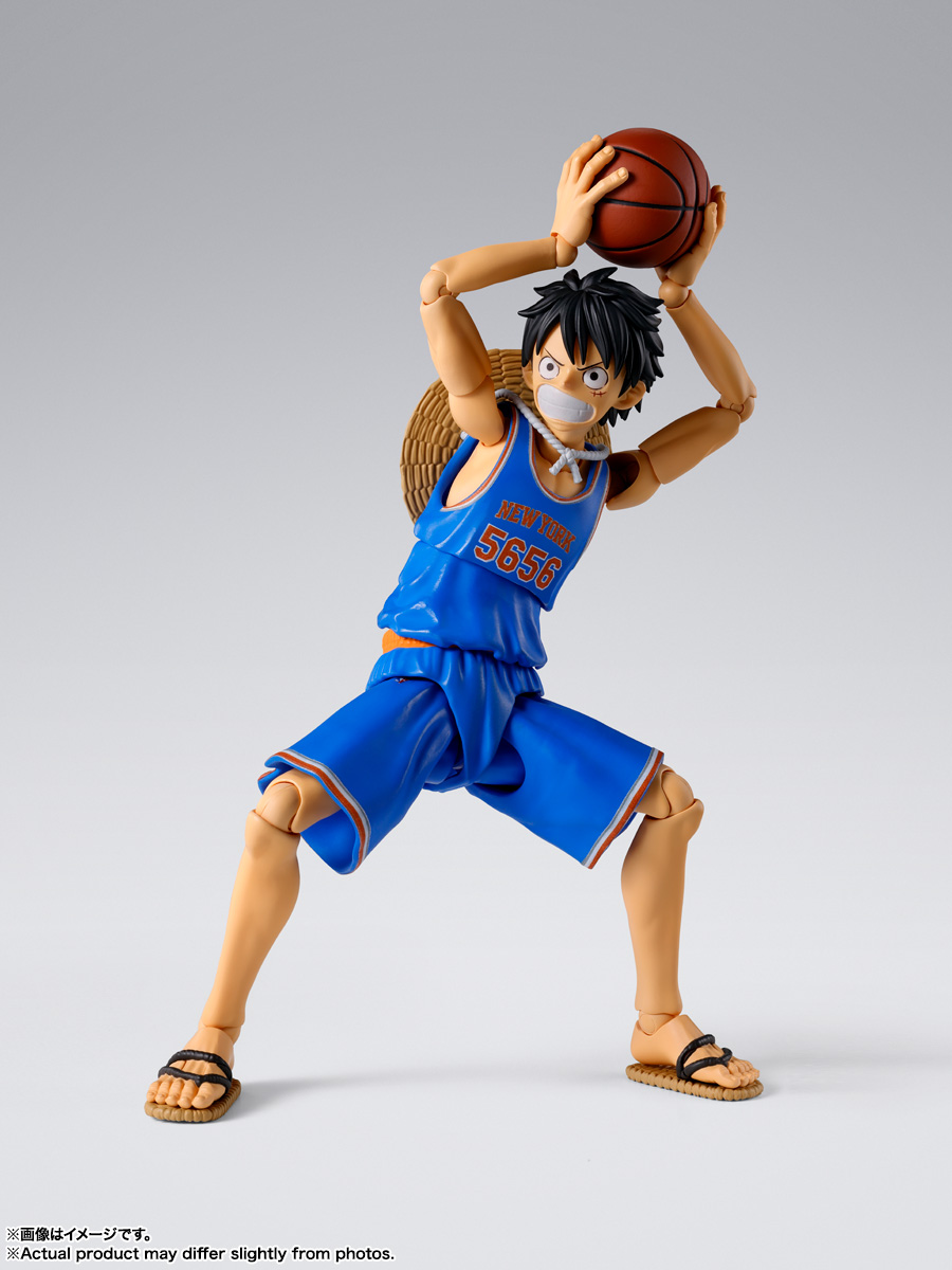 S.H.Figuarts ONE PIECE×NBA モンキー・D・ルフィ -NEW YORK KNICKS S.H.Figuarts ONE PIECE×NBA モンキー・D・ルフィ -NEW YORK KNICKS