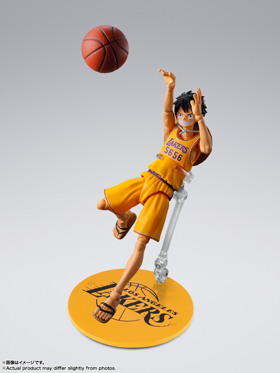 S.H.Figuarts ONE PIECE×NBA モンキー・D・ルフィ -LOS ANGELES LAKERS
