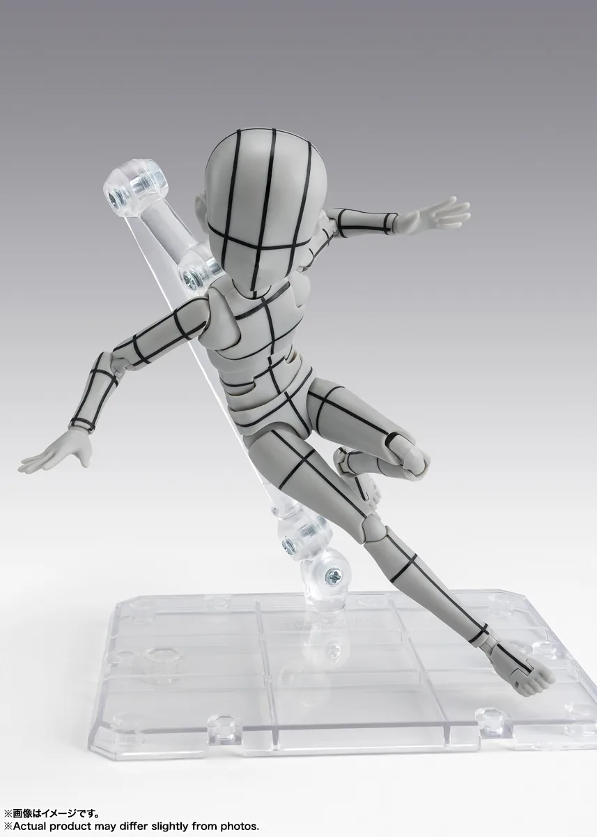 S.H.Figuarts ボディくん -杉森建- Edition-ワイヤーフレーム-(Gray